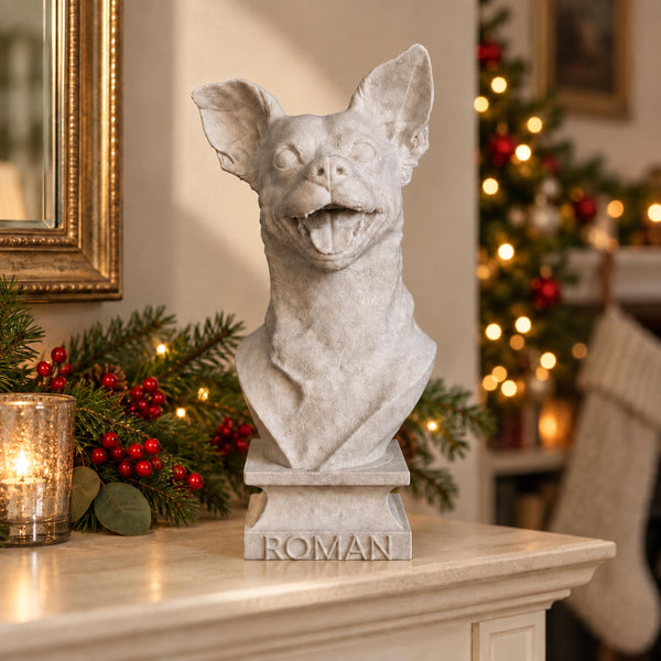 Custom Pet Bust from Photo | Personalised Pet Memorial
