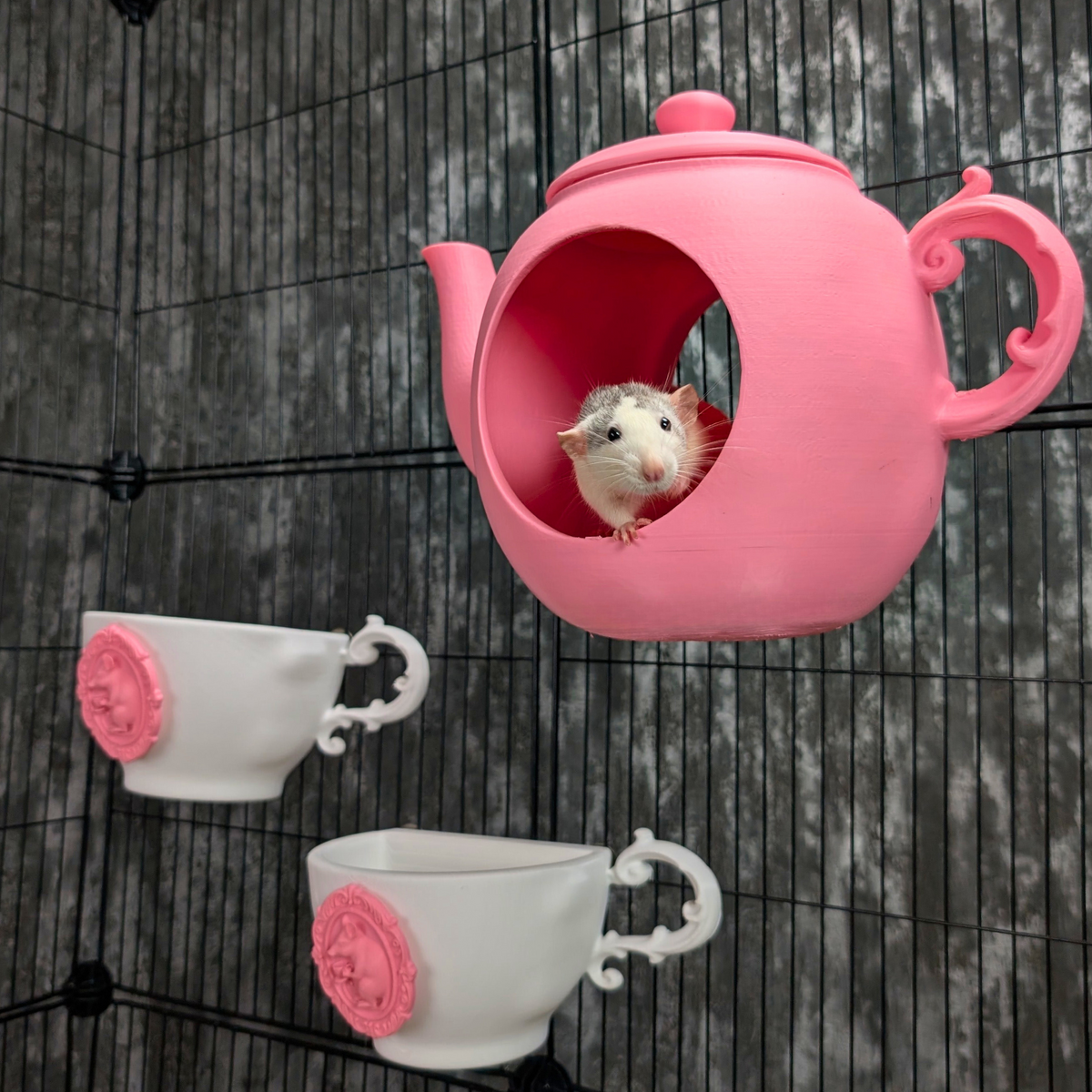 Strawberry tea party rat cage kit product photo 4