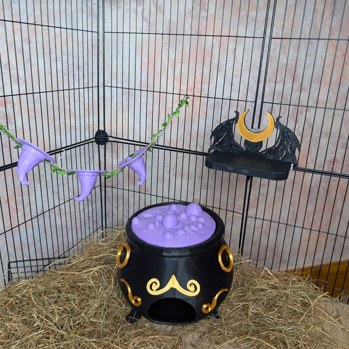 3-Piece Witch Enrichment Set in-use demonstration