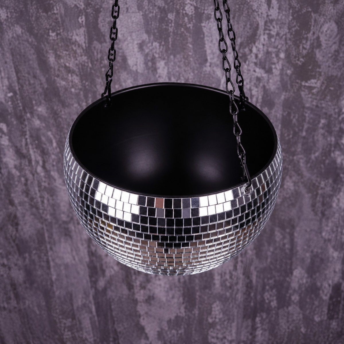 The Glitter Ball - Black Interior Detail